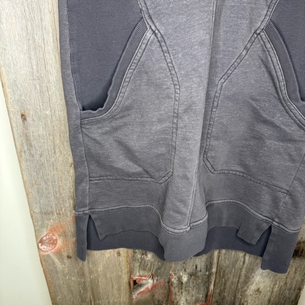 Daily Practice Anthropologie Meru Zip Front Mini Dress Dark Brown XS - Picture 4 of 10